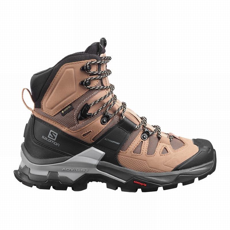 Salomon Vandrestøvler Dame Brune / Sort - QUEST 4 GORE-TEX (XLWFG-3948)